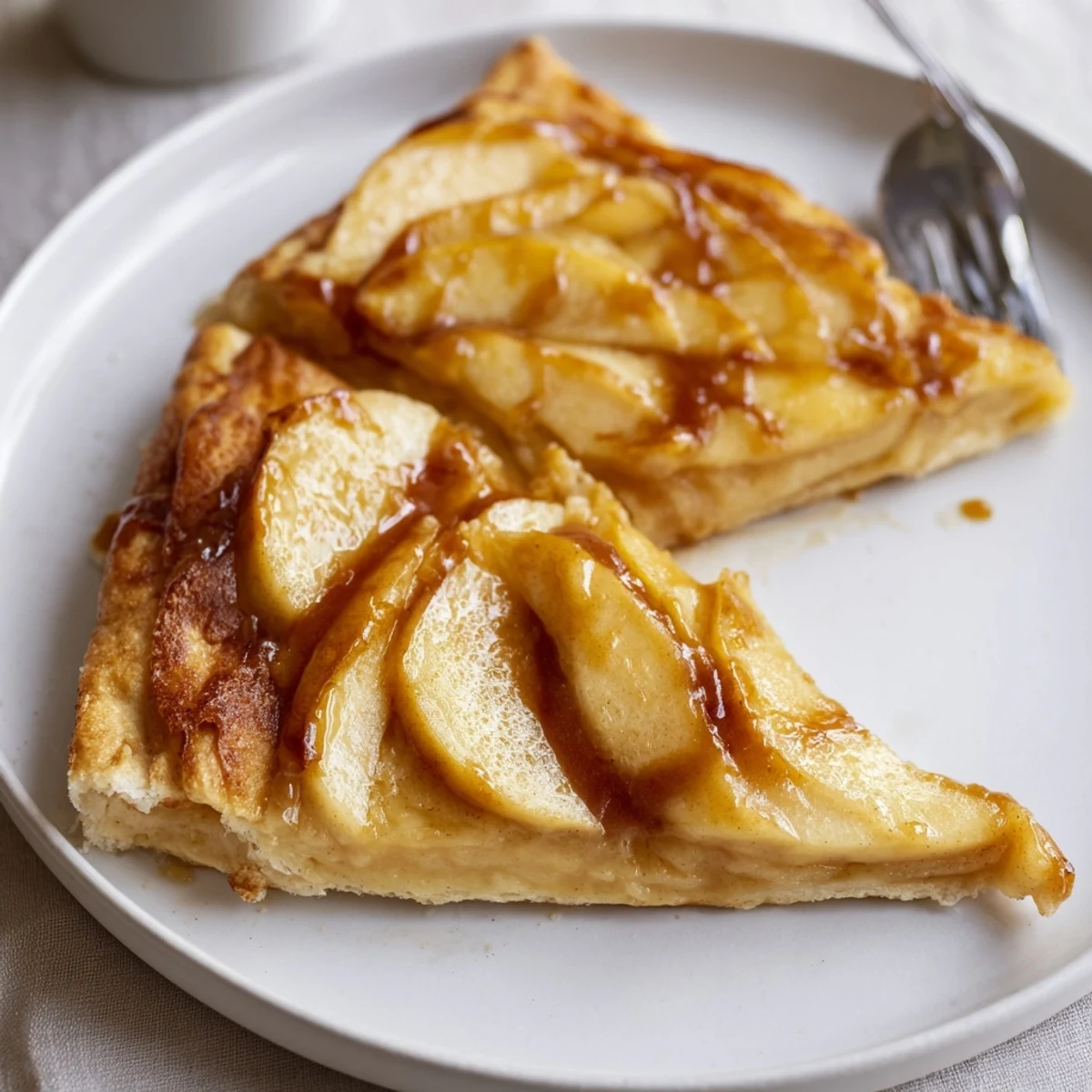 Deliciously sweet and savory caramelized apple and cheddar quesadillas served with honey.