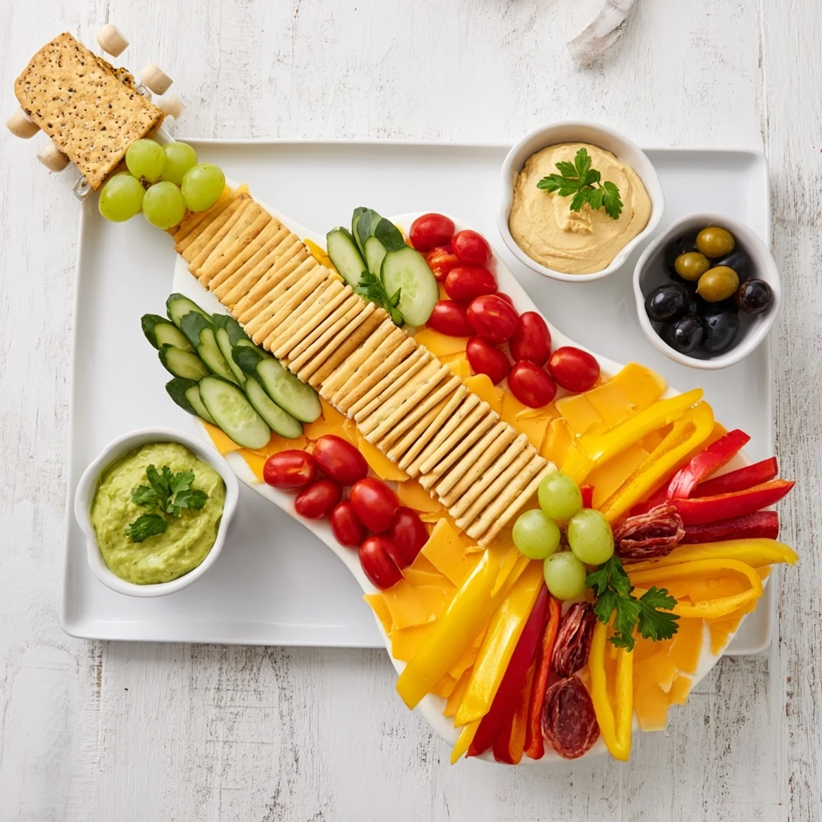 Rock Star Guitar Snack Platter