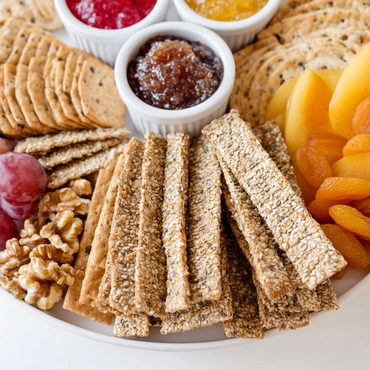 Gourmet Crackers Preserve Tower