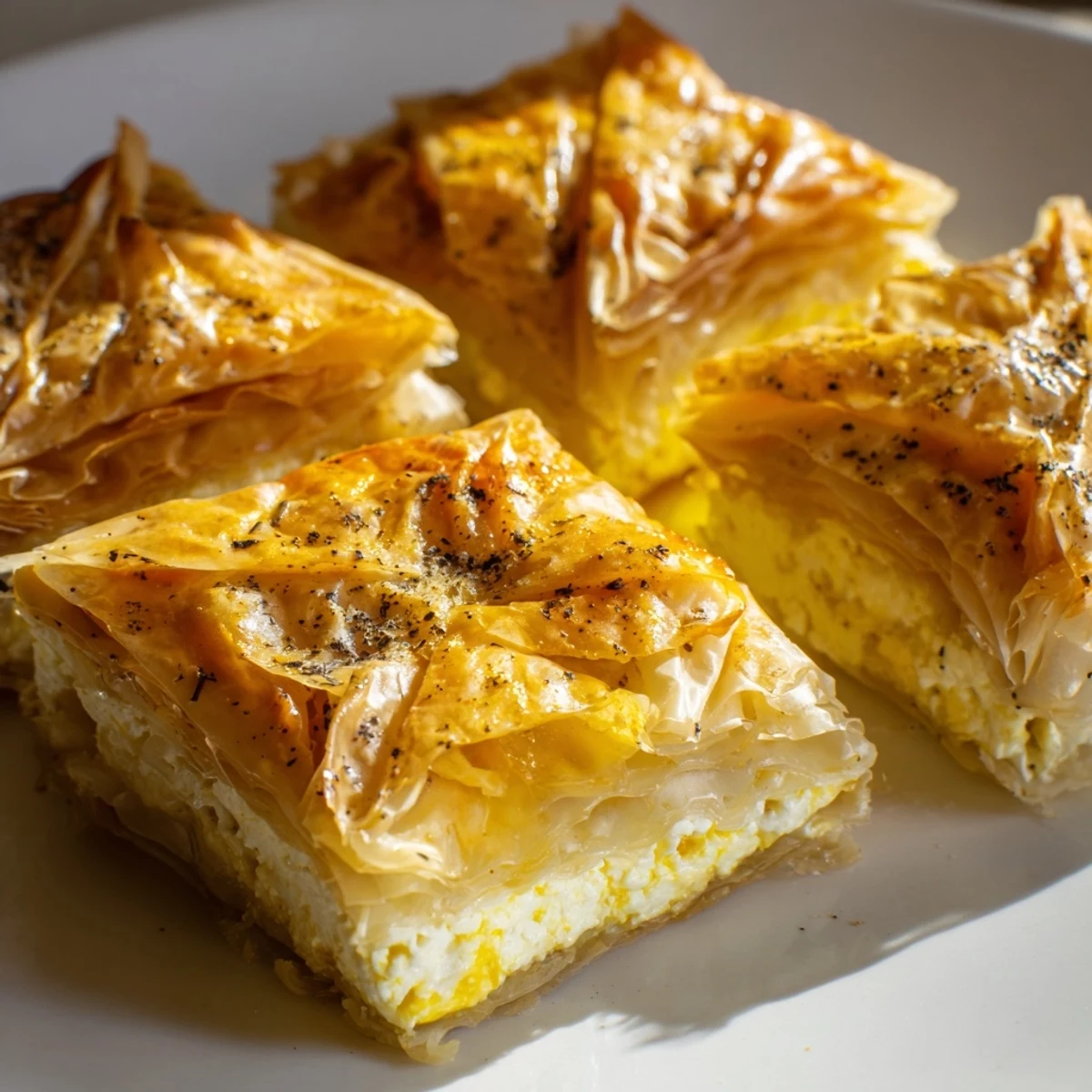 Imagine layers of flaky phyllo in this homemade Bulgarian Banitsa, perfect for brunch.