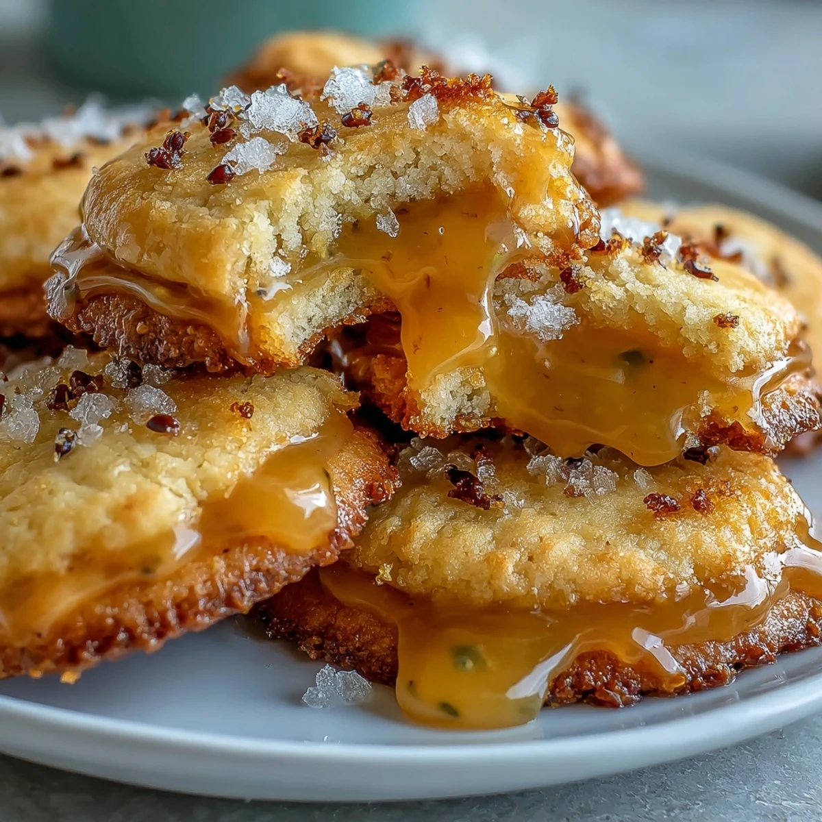 Passionfruit Curd Filled Cookies #1056