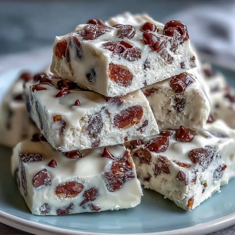 Creamy Greek yogurt and cottage cheese bark swirled with chocolate chips and almond flour for a high-protein cookie dough treat.