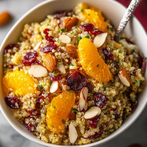 A bowl of food with a spoon in it.