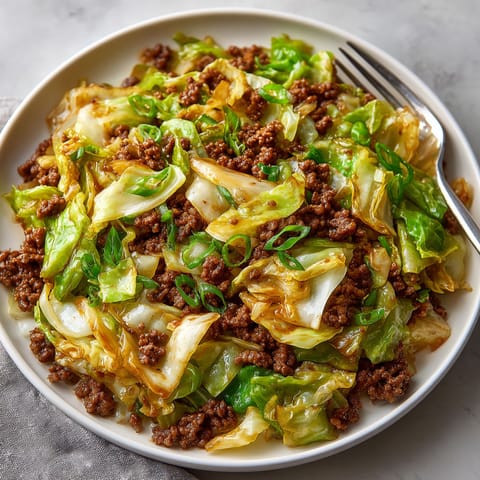 A plate of food with meat and vegetables.