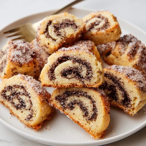 Close-up of warm, fragrant Festive Hanukkah Kokosh Christmas Cookies, ready to share.