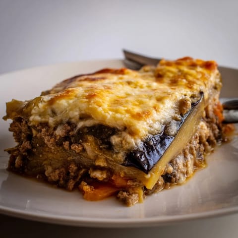 Moussaka Beef Eggplant Béchamel