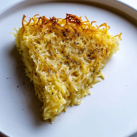 Cacio e Pepe Pasta Pie