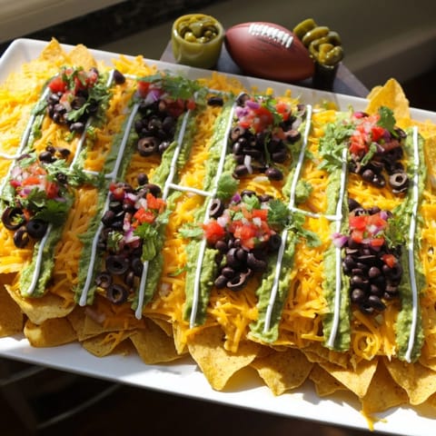 Football Field Nacho Platter