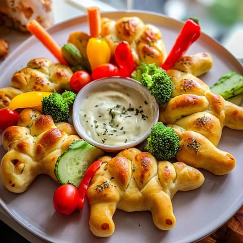 Dinosaur Bone Crudités Platter