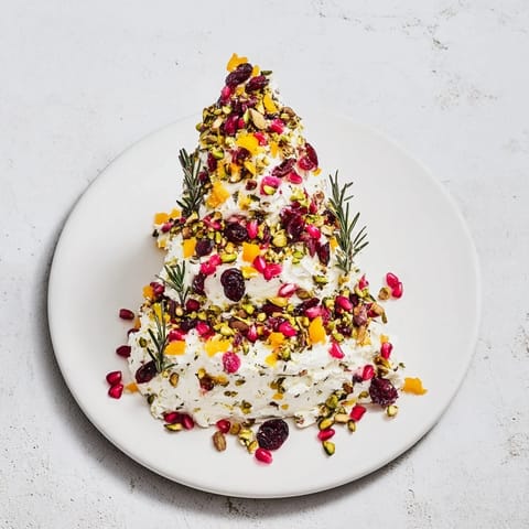 Rosemary Cranberry Christmas Tree