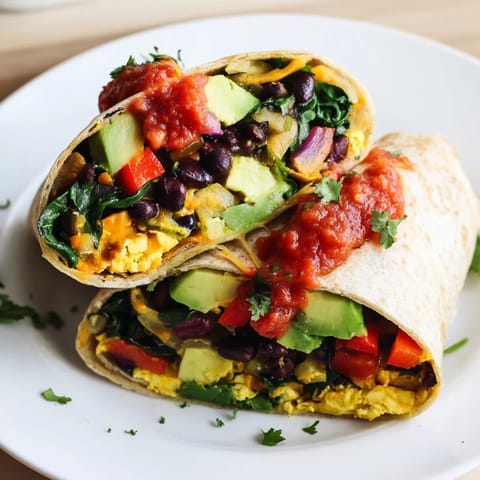 Veggie-Loaded Breakfast Burrito