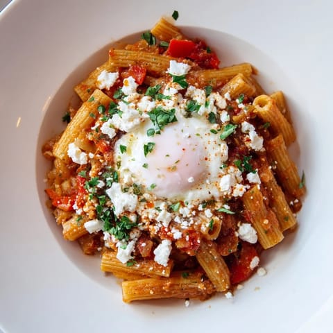 Shakshuka Baked Pasta