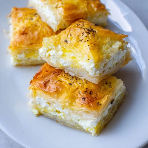 Bulgarian Banitsa savory pastry