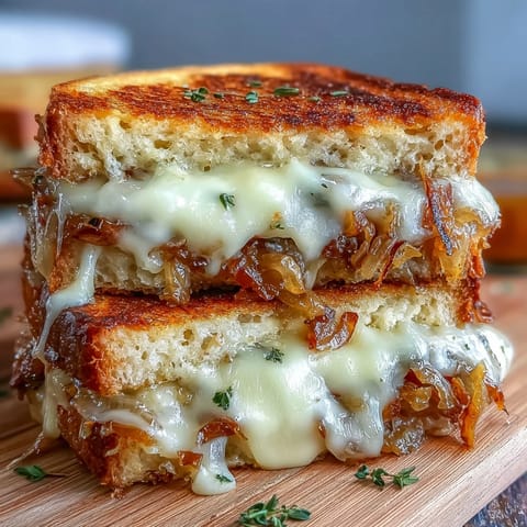 Sourdough French Onion Grilled Cheese