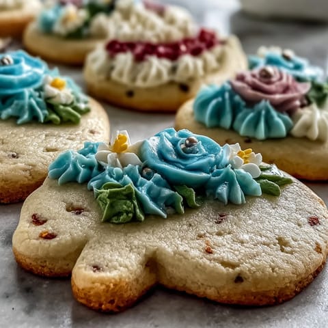 Soft and buttery Easter sugar cookies topped with pastel royal icing, perfect for spring celebrations and family gatherings.