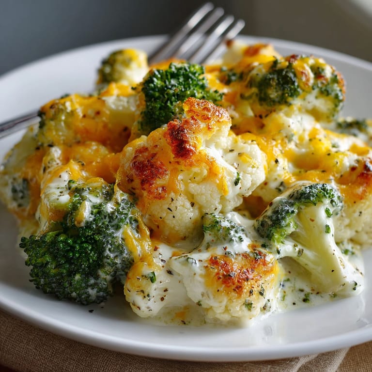 A plate of food with broccoli and cheese.