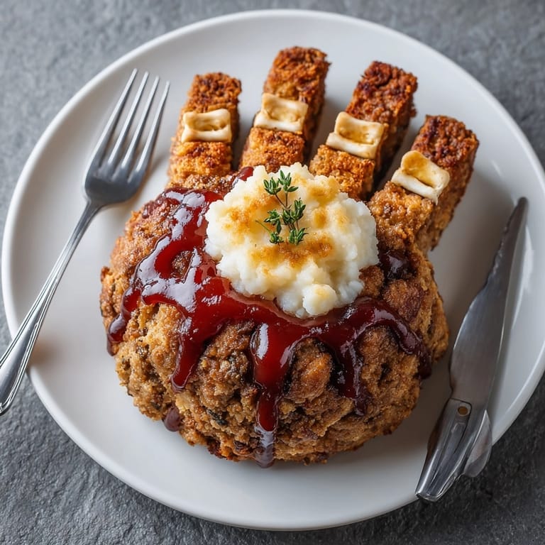 Homemade Zombie Meatloaf Hand recipe: A horrifyingly delicious centerpiece; serve with mashed potatoes.