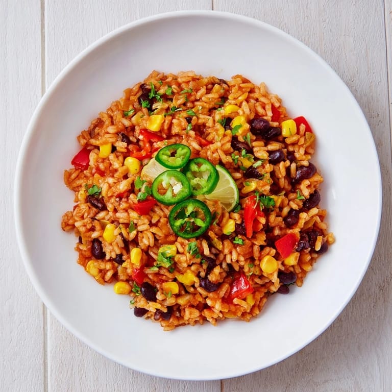 Enjoy a hearty bowl of One-Pot Mexican Rice & Beans, a delicious and easy one-pot dinner option.
