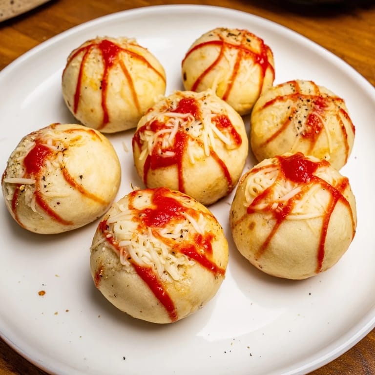 Bite into these cheesy Slam Dunk Basketball Pizza Bites, perfect for your next game day spread.