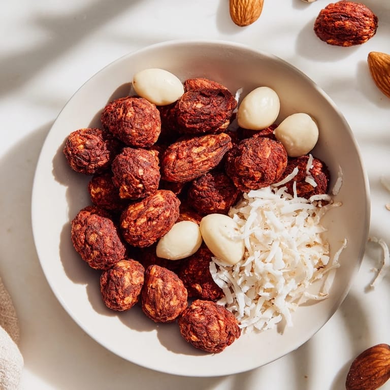 Sweet dried apricots and crunchy almonds compose this easy Fruit & Nut: Almonds and Apricots blend.