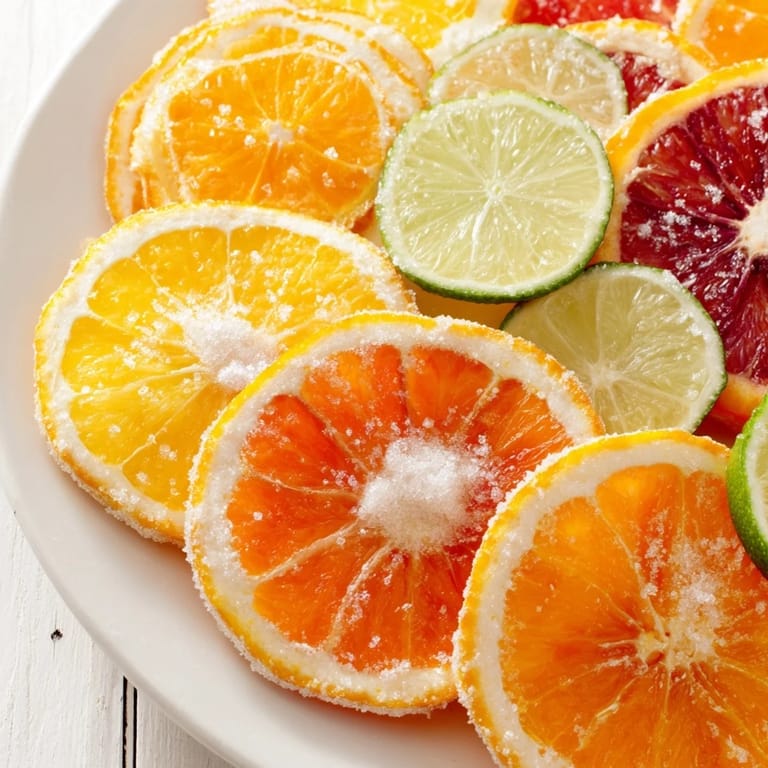 Thinly sliced oranges, lemons, and lime make beautiful citrus slices for a summer mocktail.