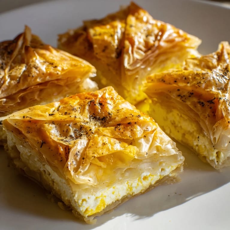 Imagine layers of flaky phyllo in this homemade Bulgarian Banitsa, perfect for brunch.