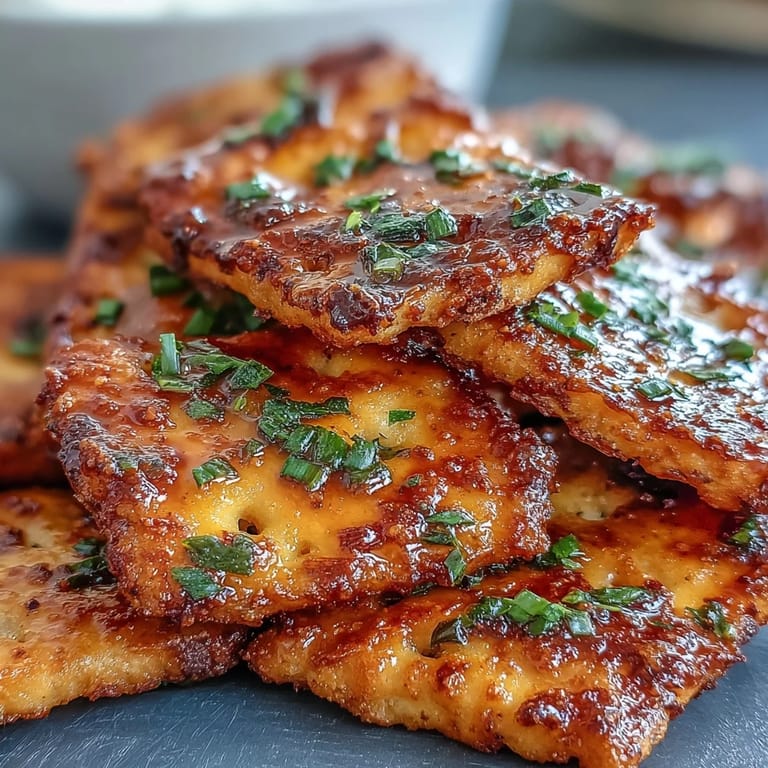 Homemade sourdough Cheez-Its with sharp cheddar, minced jalapeño, and smoked paprika, ideal for dipping or solo snacking.