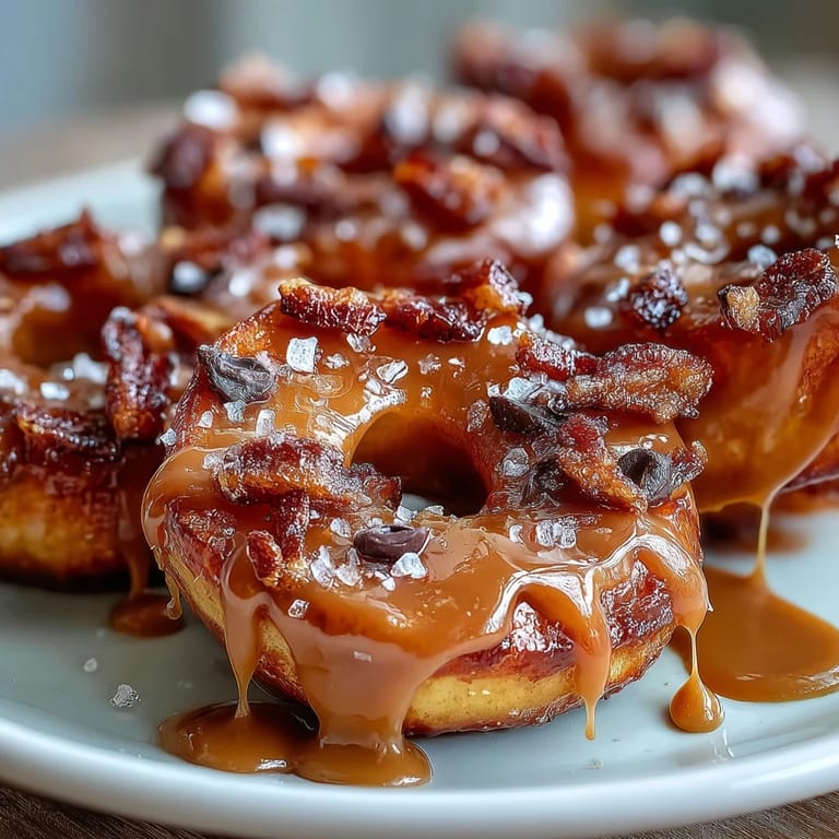 Crisp apple slices dipped in gooey caramel and finished with a rich peanut butter drizzle, perfect for sharing.  