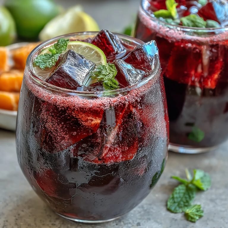 Vibrant pink watermelon lime punch garnished with mint leaves and lime wedges, perfect for spring parties.  