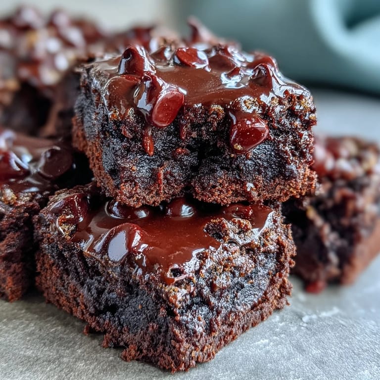 Gluten-free brownie bites packed with fiber, baked golden and rich.
