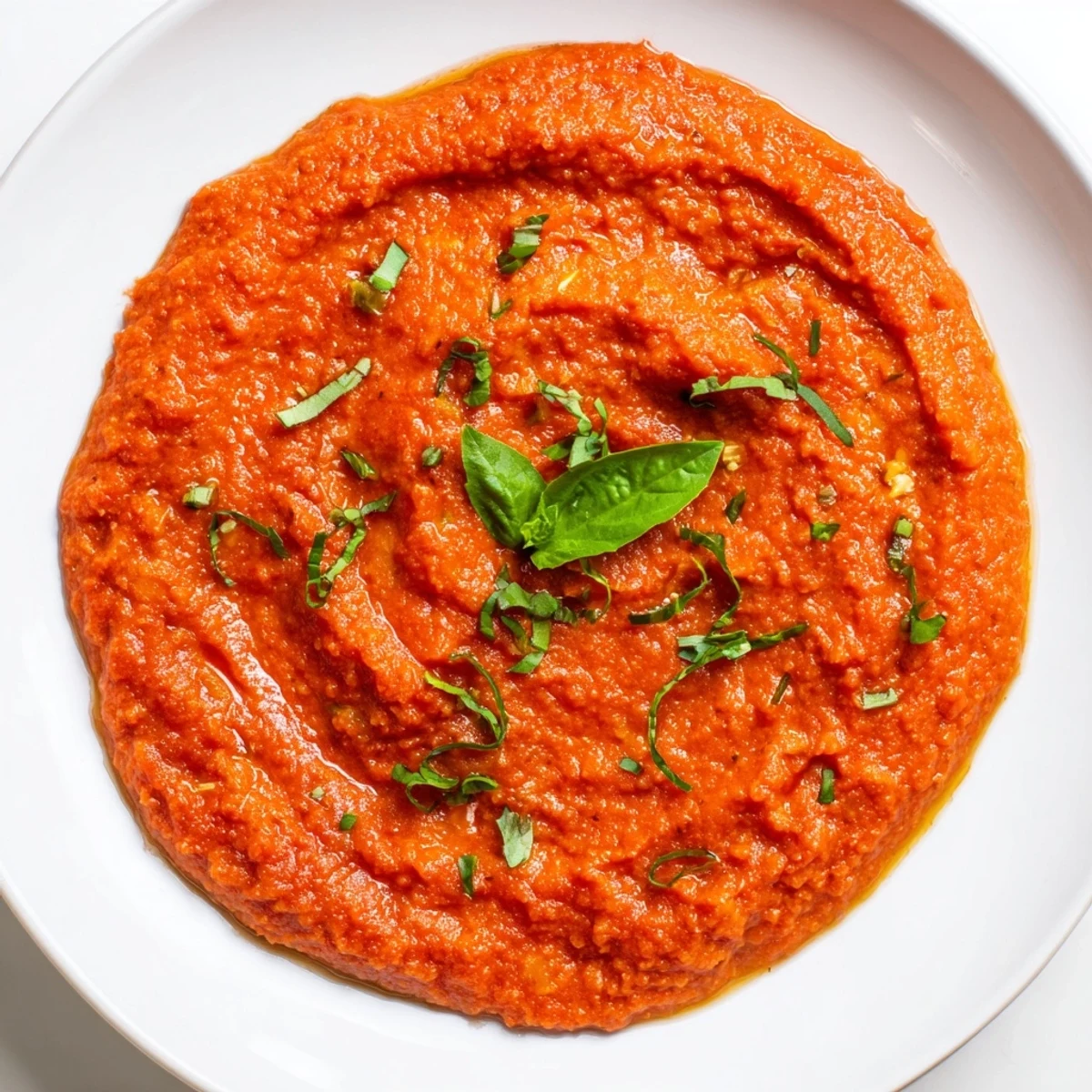 Rich, vibrant veggie-loaded tomato pasta sauce, ready to pour over steaming pasta, smells fantastic.