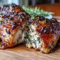 Golden roasted chicken with crispy skin and lemon herb aroma, served with tender potatoes and fresh parsley for a comforting family dinner.