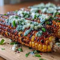 Memorial Day Grilled Corn with Herbed Butter, smoky, fresh, ready to serve.